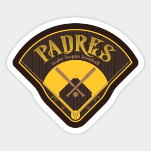 San Diego Baseball Sticker